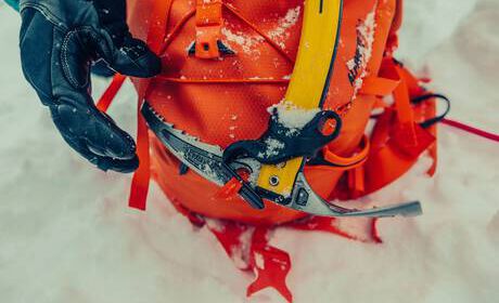 Custom Aluminum Ice tool toggle