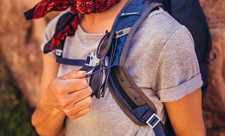 Sunglasses QuickStow System