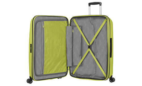 Interior organisation with extra zipped apron pocket