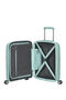 American Tourister StarVibe Spinner Expandable TSA 55cm  Metallic Surf Blue