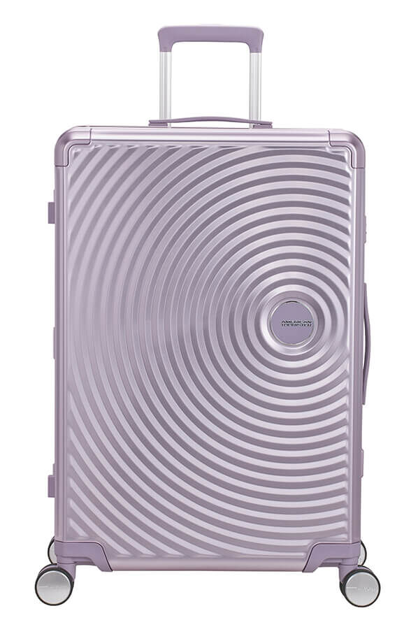 American Tourister Soundbox Alu Spinner TSA 77cm  Stormy Lilac