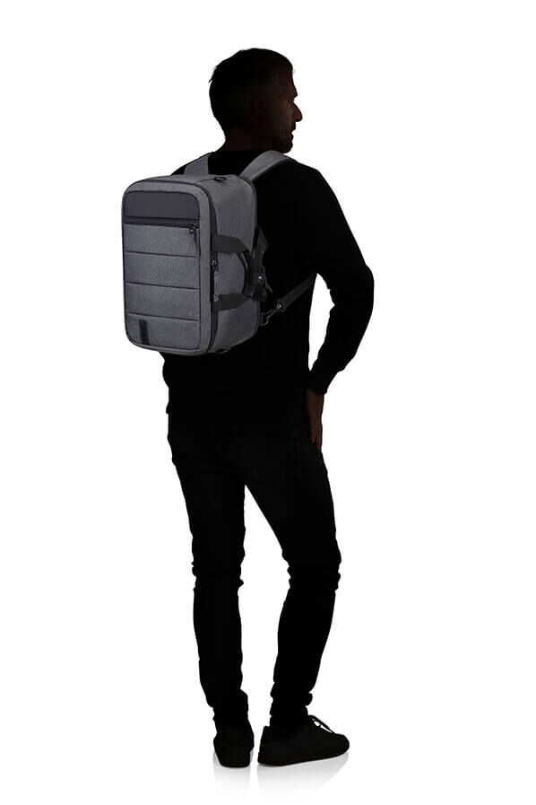 American Tourister Streethero 3-Way Boarding Bag  Grey Melange