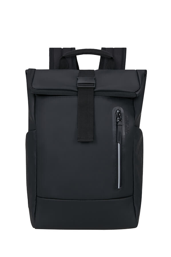 Urban Tide H&aacute;tizs&aacute;k 14'' rolltop 14" | American Tourister Urban Tide Rolltop Laptop Backpack 14'  Fekete