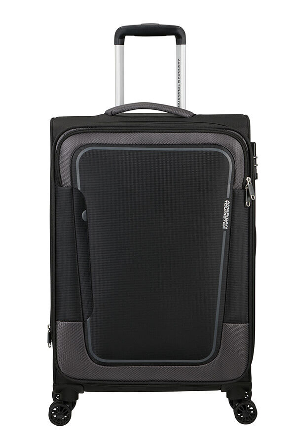 American Tourister Pulsonic Spinner Expandable 68cm  Aszfalt fekete