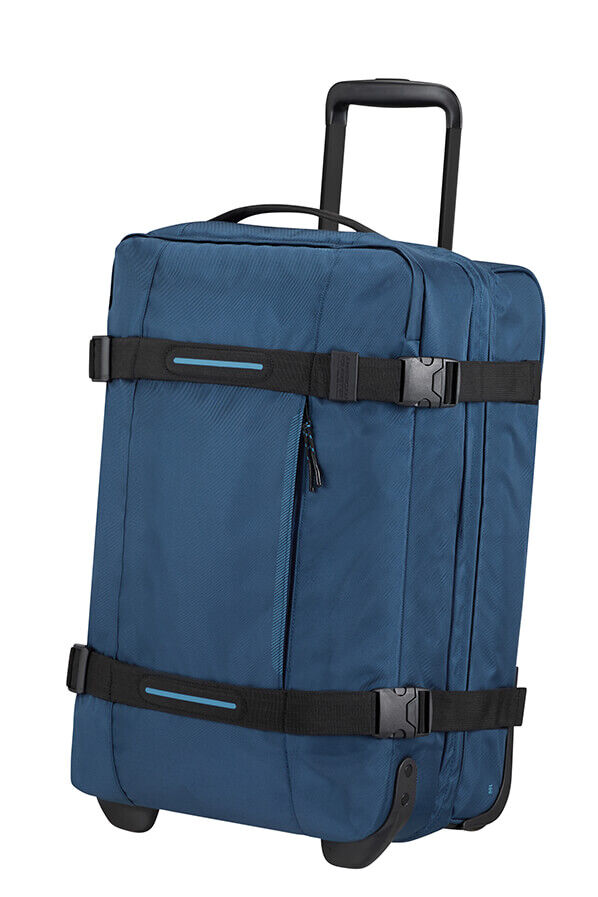 American Tourister Urban Track Duffle with Wheels S  Combat Navy