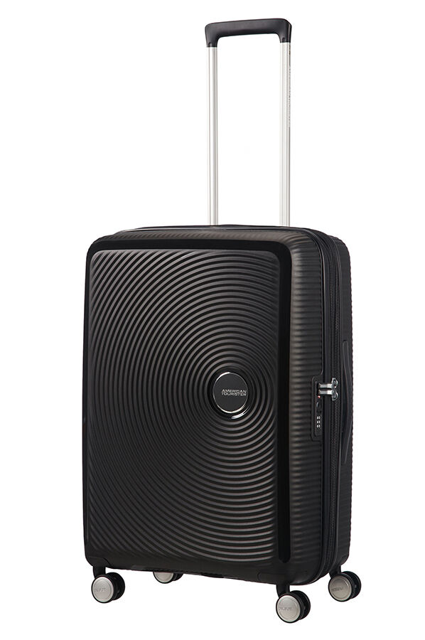 American Tourister Soundbox Spinner poszerzany 67cm Bass Black
