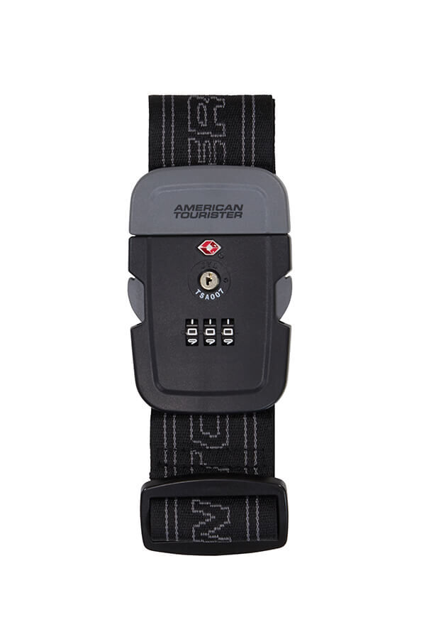 American Tourister American Tourist. Ta Luggage Belt TSA  Fekete/Sz&uuml;rke