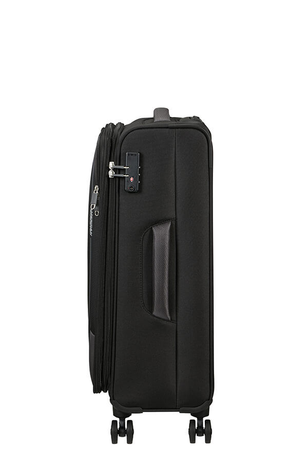 American Tourister Pulsonic Spinner Expandable 68cm  Aszfalt fekete