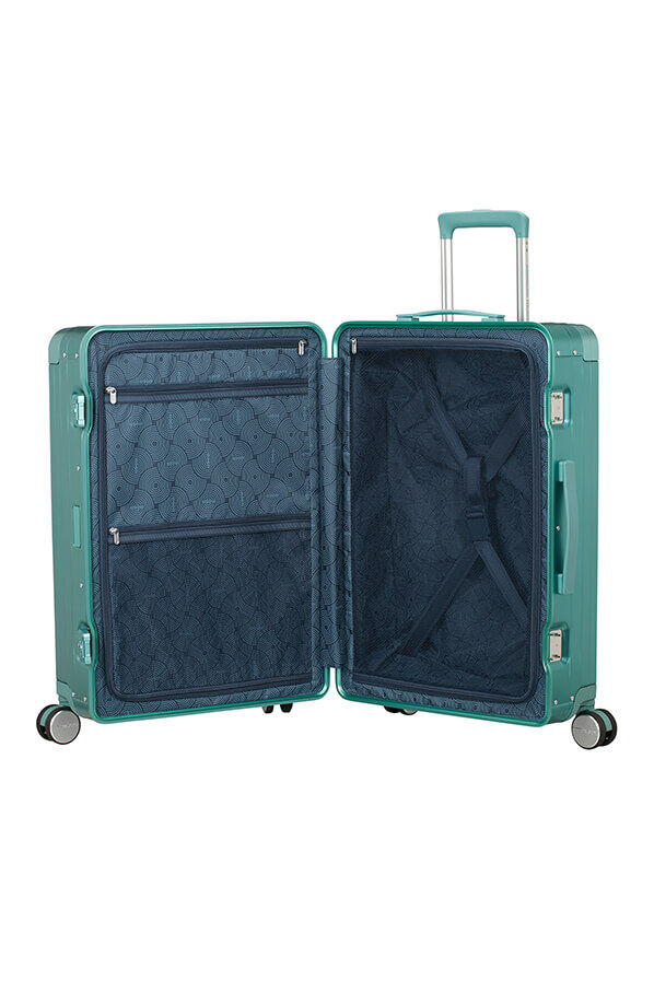 American Tourister Soundbox Alu Spinner TSA 68cm  Dusty Turquoise