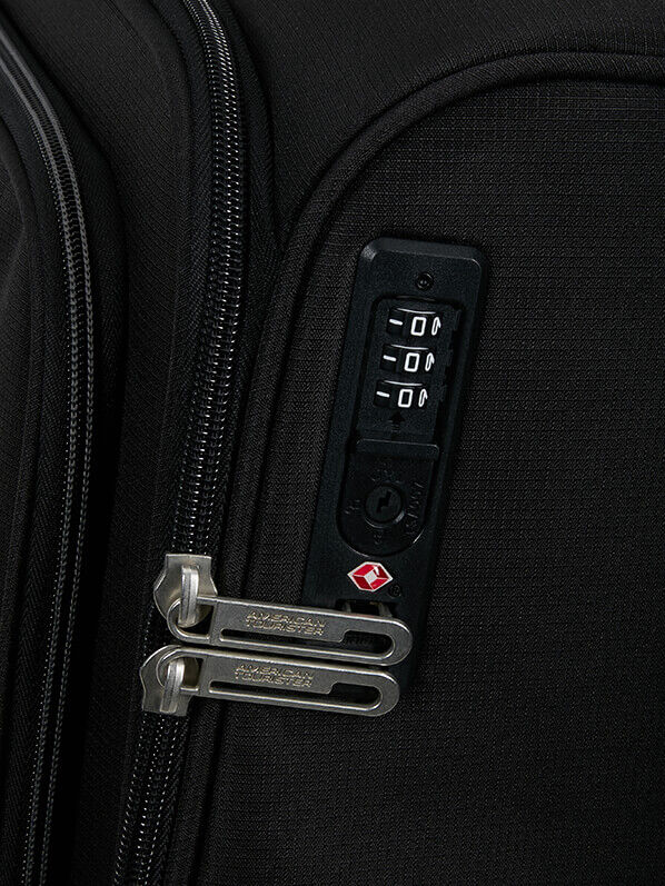 American Tourister Cloudrider Spinner TSA S  Koromfekete