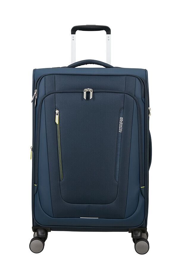 American Tourister Wanderlite Spinner EXP TSA M  Dark Navy