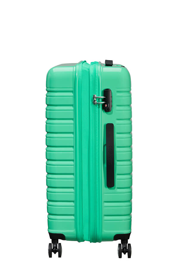 Flashline Pop K&ouml;zepes m&eacute;retű feladhat&oacute; poggy&aacute;sz | American Tourister Flashline Pop Spinner Exp TSA 67cm  Light Green