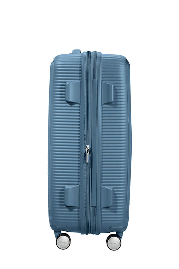 American Tourister Soundbox Spinner Expandable 67cm  Stone Blue