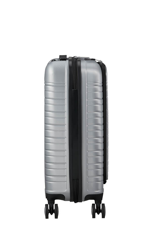 American Tourister Flashline SPIN. 55/20 FRONTLOADER  Sky Silver