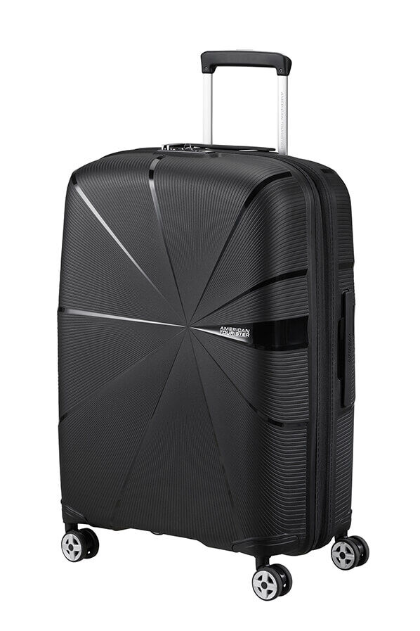 American Tourister Starvibe Spinner Expandable TSA 67cm Fekete
