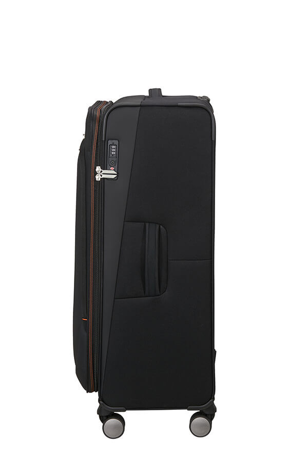American Tourister Wanderlite Spinner EXP TSA L  Shadow Black
