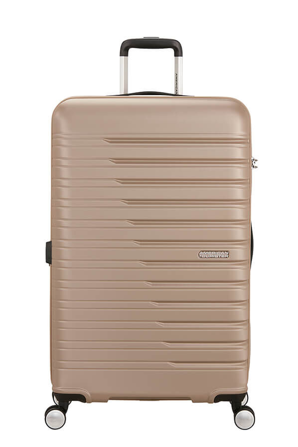 American Tourister Flashline Spinner 78/29 EXP TSA  Ivory Gold