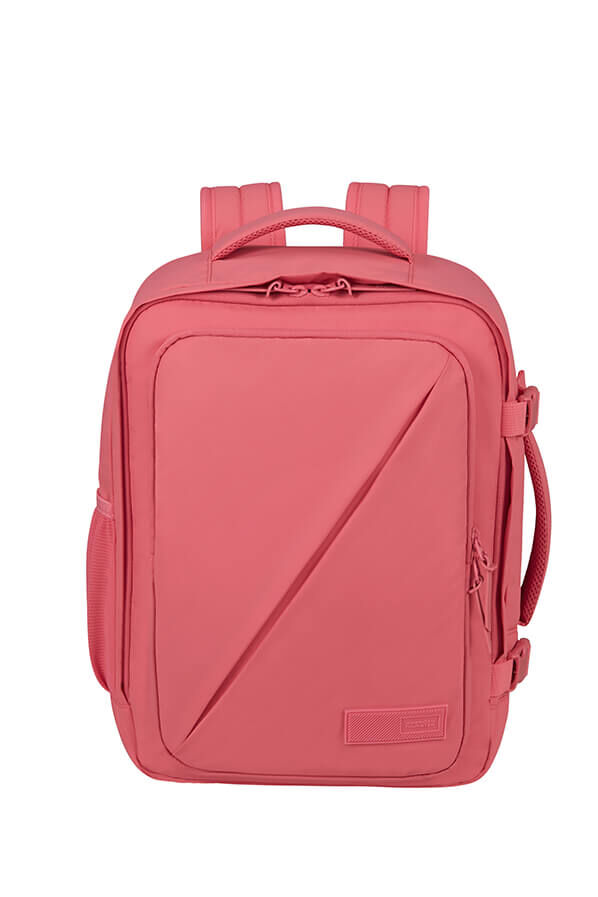 American Tourister Take2cabin Casual Backpack Puff S/M  Pink Glitch