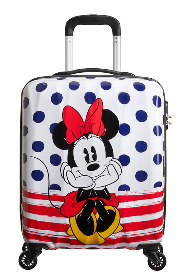 American Tourister Disney Legends Spinner 55cm  Minnie Blue Dots