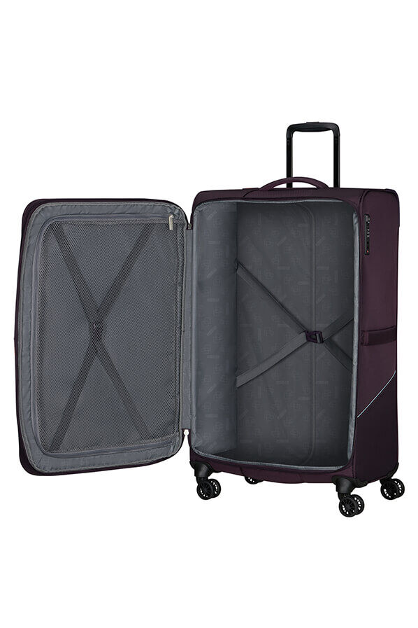 American Tourister SummerRide Spinner L EXP TSA 80cm  Dark Plum