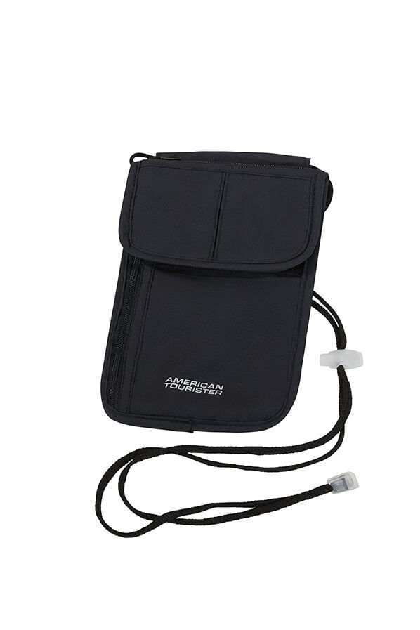 Neck Pouch RFID Nyakp&aacute;rna | American Tourister American Tourist. Ta RFID Security Neck Pouch  Fekete