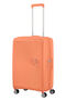 SoundBox K&ouml;zepes m&eacute;retű feladhat&oacute; poggy&aacute;sz | American Tourister Soundbox Spinner TSA Expandable 67cm  Cantaloupe