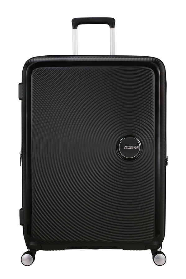 American Tourister SoundBox Spinner TSA Expandable 80cm  M&eacute;ly fekete