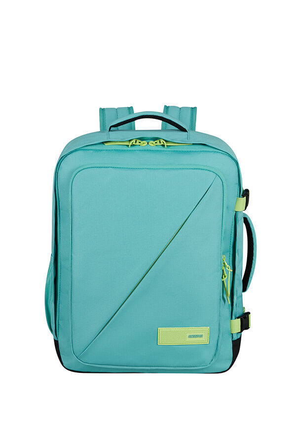 American Tourister Take2cabin Casual Backpack MS  Dusty Turquoise/Lime