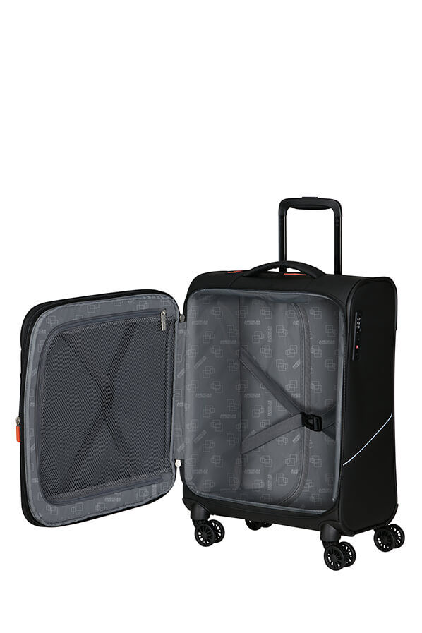 American Tourister SummerRide Spinner S EXP TSA SP 55cm  Fekete