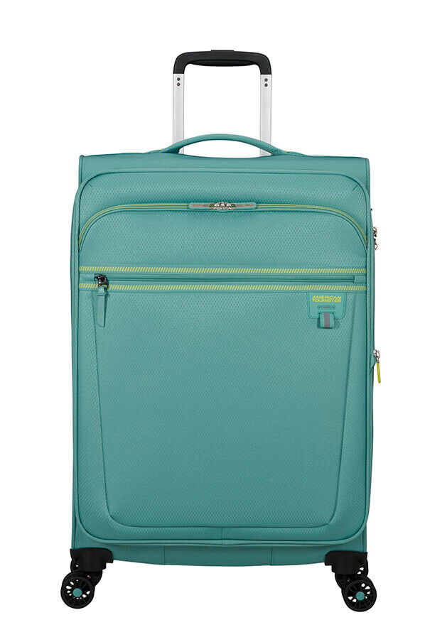 American Tourister Aerospin Spinner Expandable M  Dusty Turquoise