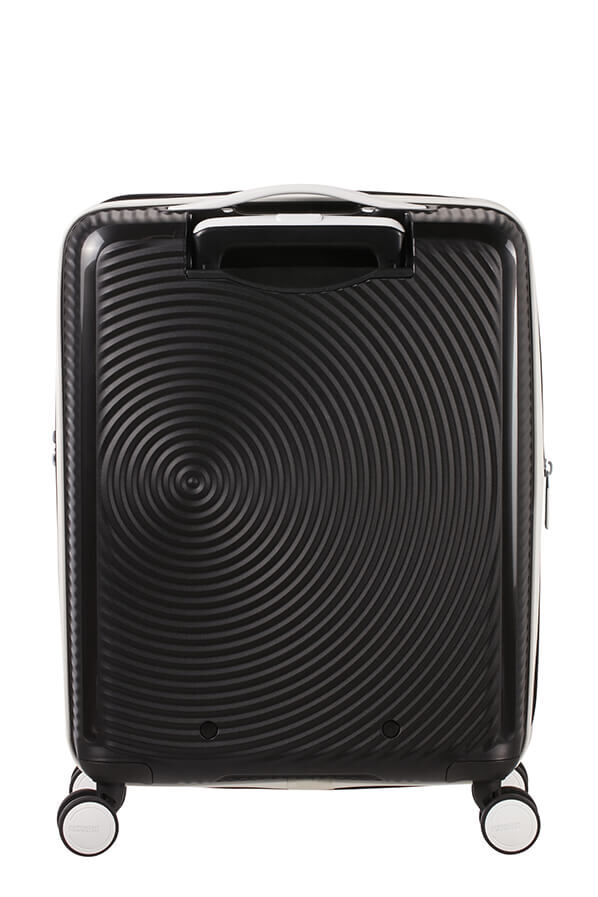 American Tourister Soundbox Spinner TSA Expandable 55cm  Black/White