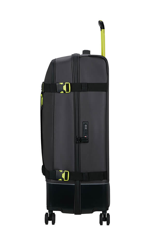 American Tourister Urban Track Spinner L TSA Coated 79cm  Black/Lime