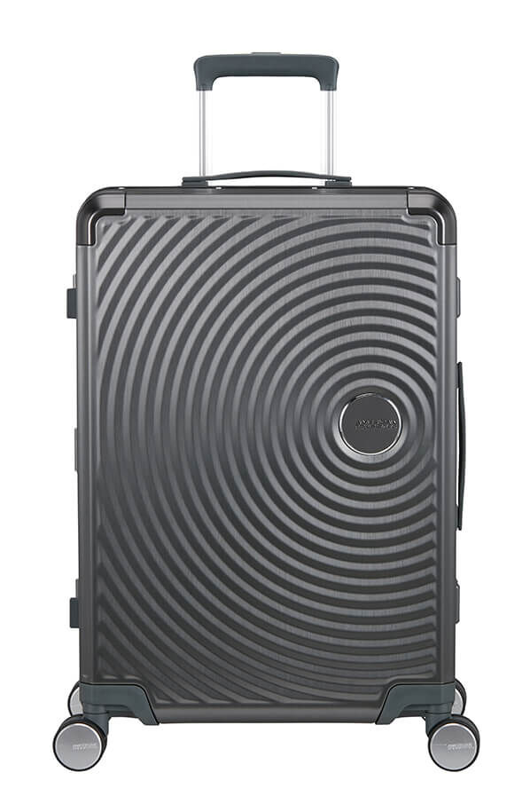 American Tourister Soundbox Alu Spinner TSA 68cm  Brushed Anthracite