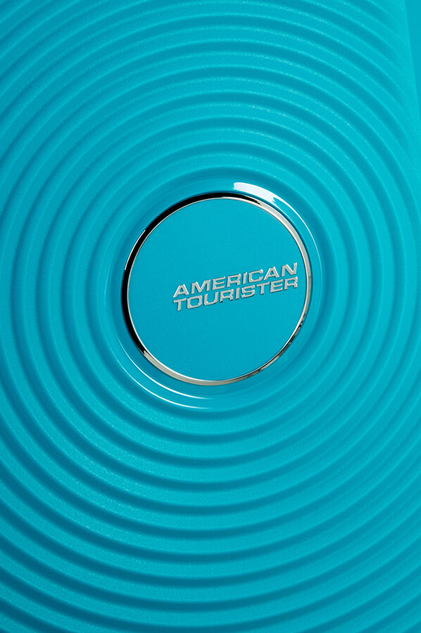 American Tourister Soundbox Spinner poszerzany 67cm Summer Blue