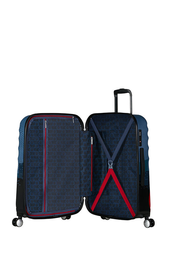 American Tourister Disney Wavebreaker Spinner TSA MARVEL Fl 67cm  Captain America City