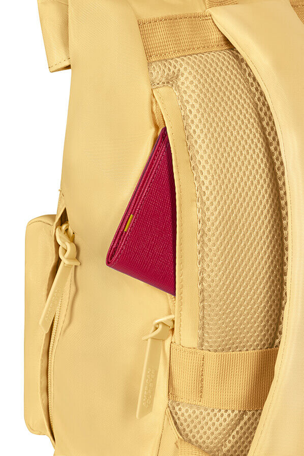American Tourister Urban Groove Ug16 Backpack City  Pastel Yellow