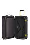 American Tourister Urban Track Duffle with Wheels Coated M  Black/Lime