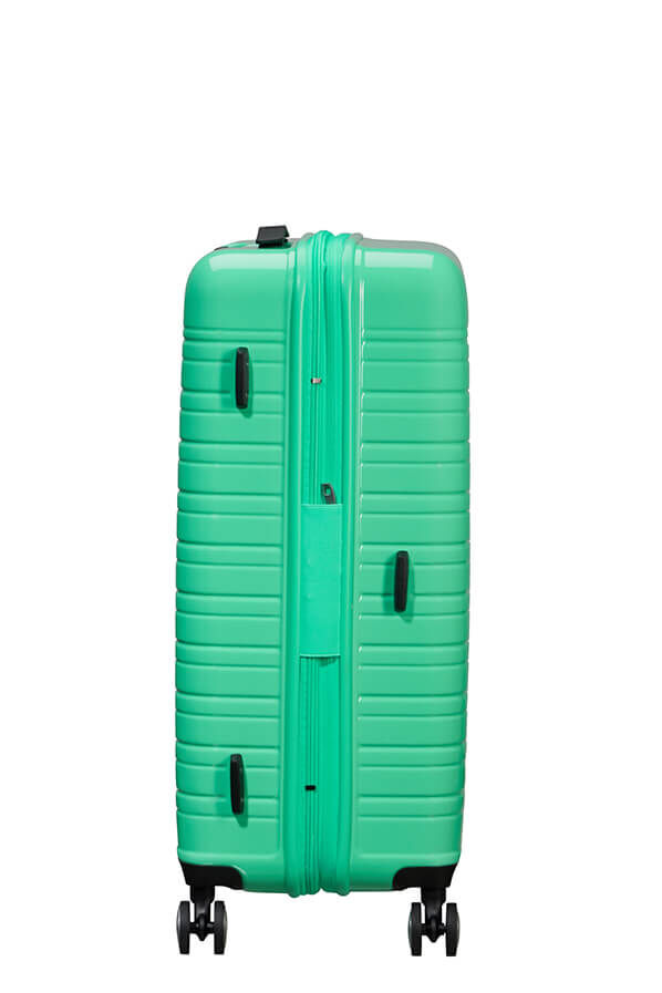 Flashline Pop K&ouml;zepes m&eacute;retű feladhat&oacute; poggy&aacute;sz | American Tourister Flashline Pop Spinner Exp TSA 67cm  Light Green