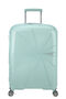 American Tourister StarVibe Spinner Expandable TSA 67cm  Metallic Surf Blue