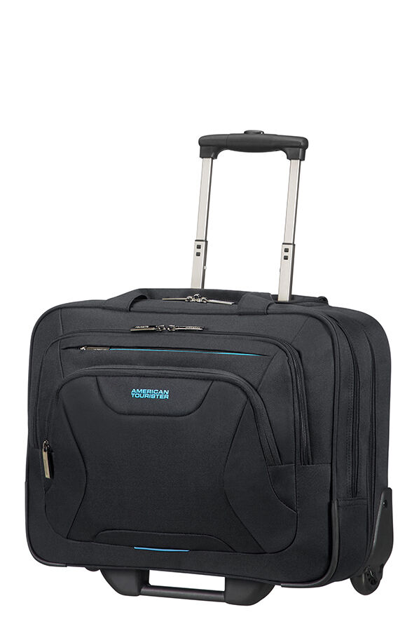 American Tourister At Work Rolling Tote  39.6cm/15.6inch Black