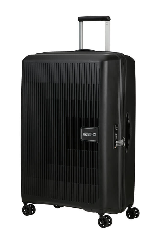 American Tourister Aerostep Spinner 77/28 Exp Tsa 77cm  Fekete