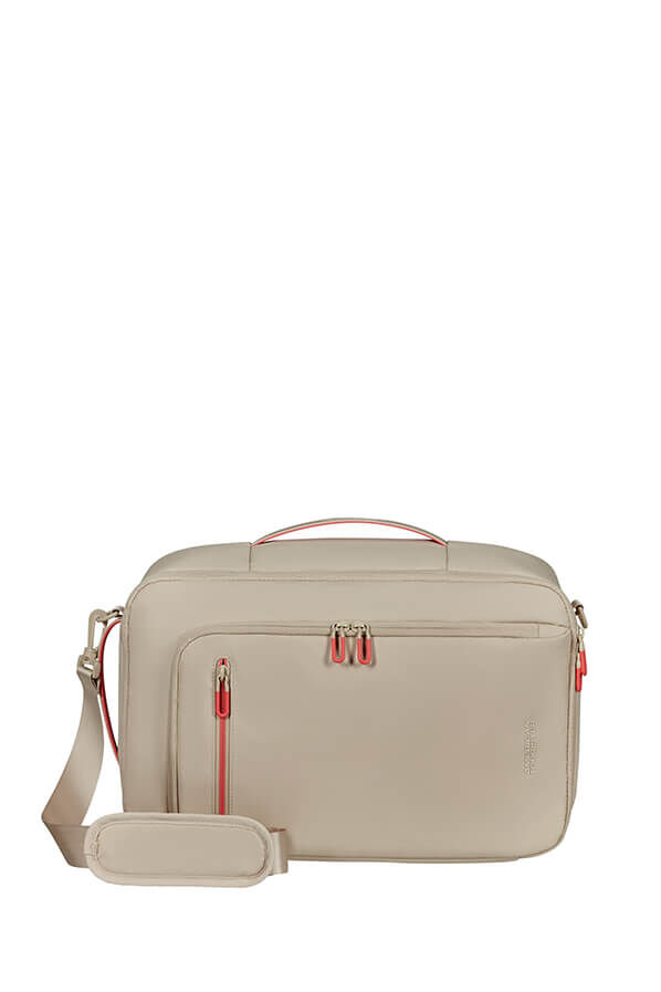 American Tourister Puffypop 3-Way Boarding Bag  Beige