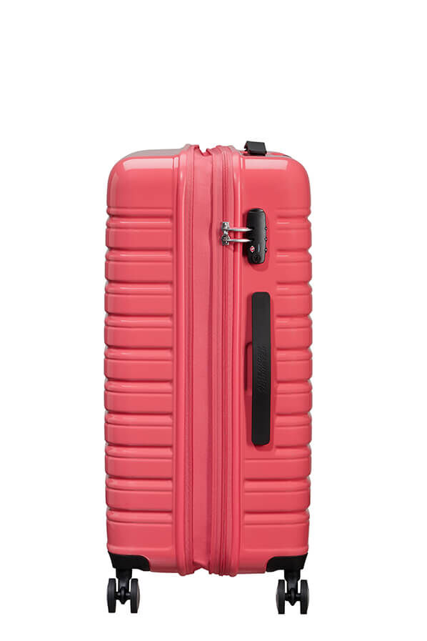 Flashline Pop Medium Check-in | American Tourister Flashline Pop Spinner Exp TSA 67cm  Coral Pink