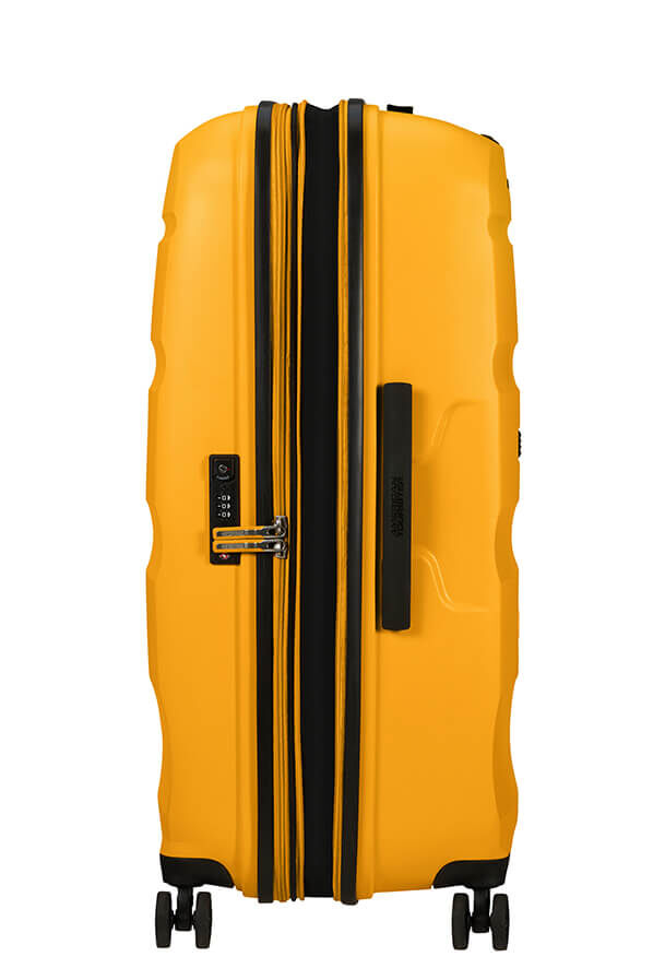 American Tourister Bon Air Dlx Spinner TSA Expandable 75cm  Light Yellow