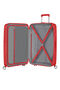 American Tourister Soundbox Spinner Expandable 77cm  Coral Red
