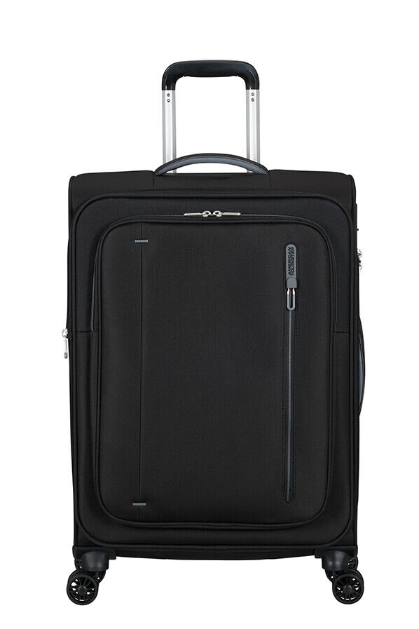 American Tourister Cloudrider Spinner EXP TSA M  Koromfekete