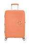SoundBox K&ouml;zepes m&eacute;retű feladhat&oacute; poggy&aacute;sz | American Tourister Soundbox Spinner TSA Expandable 67cm  Cantaloupe