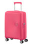 American Tourister Soundbox Spinner Expandable 55cm  HOT PINK
