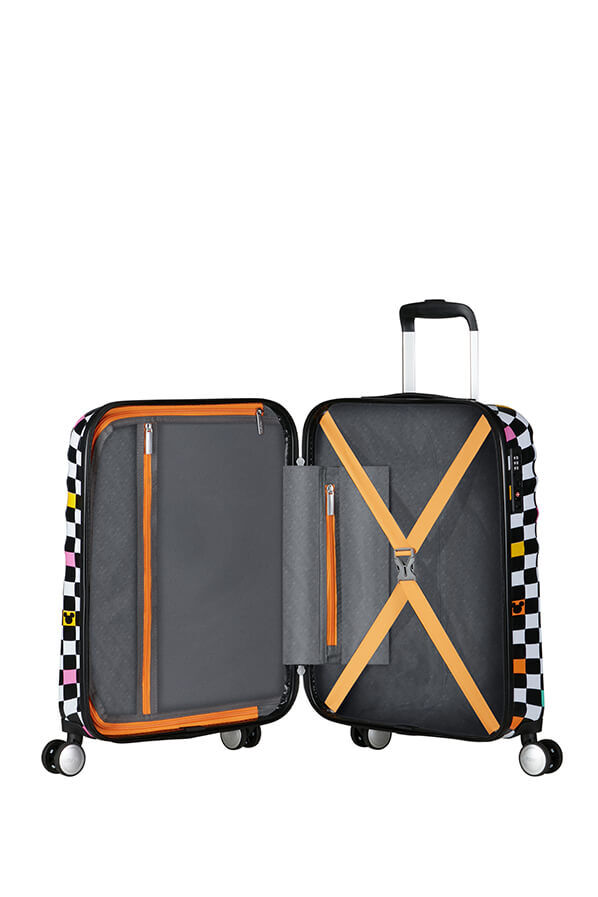 American Tourister Disney Wavebreaker Spinner TSA Disney Fl 55cm  Mickey Check