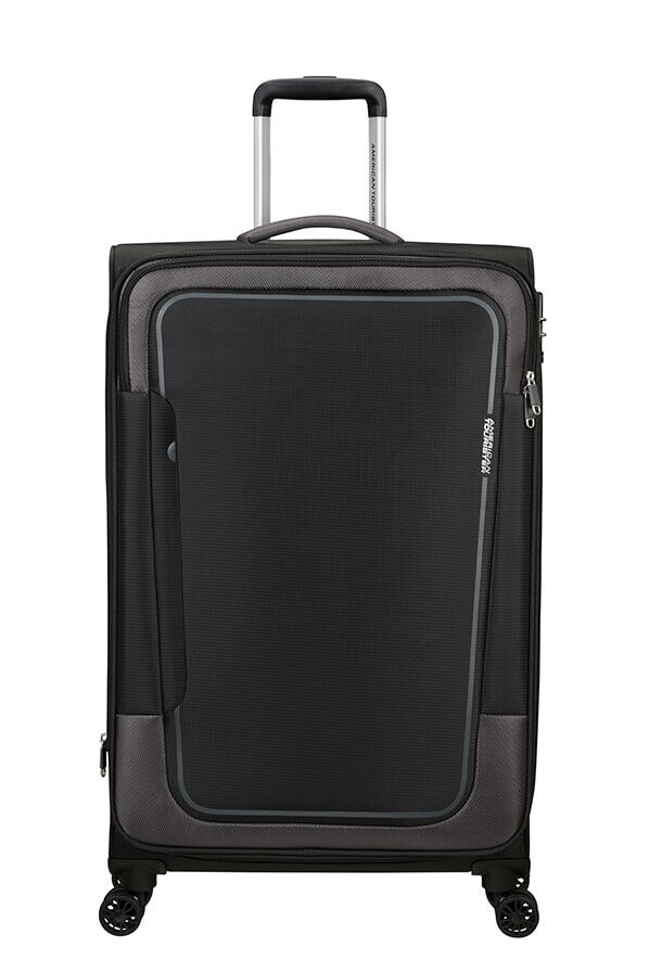 American Tourister Pulsonic Spinner Expandable 81cm  Aszfalt fekete